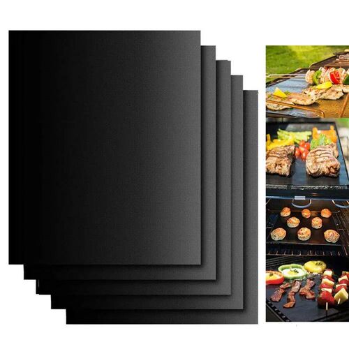 3-10 Pcs Non-stick BBQ Grill Mat 40*33cm Baking Mat BBQ Tool