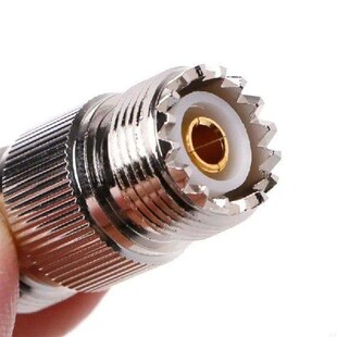 G88B UHF PL-259 SO-239 Female To UHF Female RF Straight