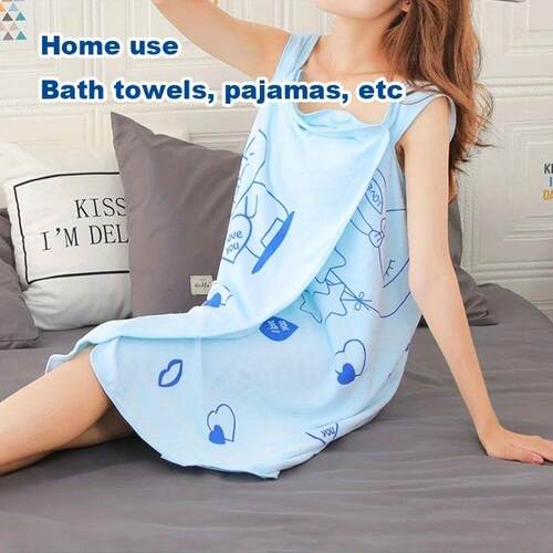 Quick Dry Home Textile Towel Women Robes Bath Wearable Towel