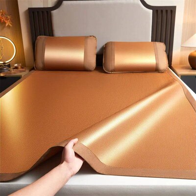 Natural Bamboo Summer Mat for Bed Cooling Fleeing Bed Pad an