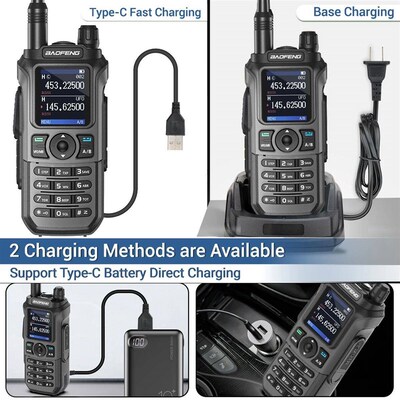 Baofeng UV-21 Pro V2 Wireless Copy Frequency Mutli Band Powe