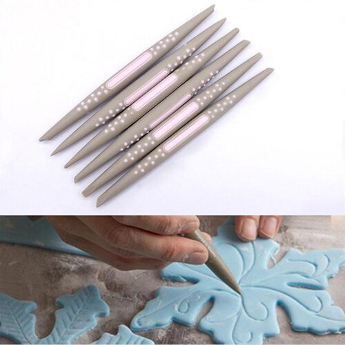 4/5/6/7/8/15Pcs Cake Brush Flower Modelling Ball Tools Acces