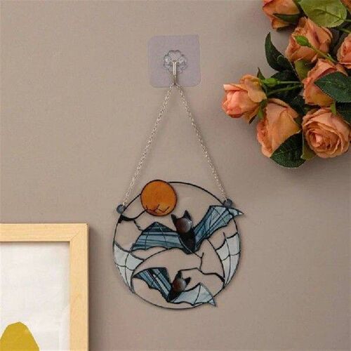 Gothic Bat Wall Garden Pool Decoration Halloween Outdoor