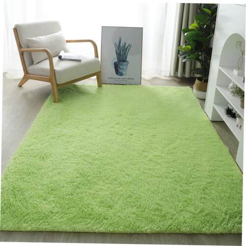 Fluffy Area Rugs for Bedroom Shaggy Floor Mat Carpet 地垫1
