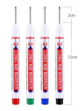 Haile Deep Hole Long Nib Multi-Purpose Marker Pens Waterproo