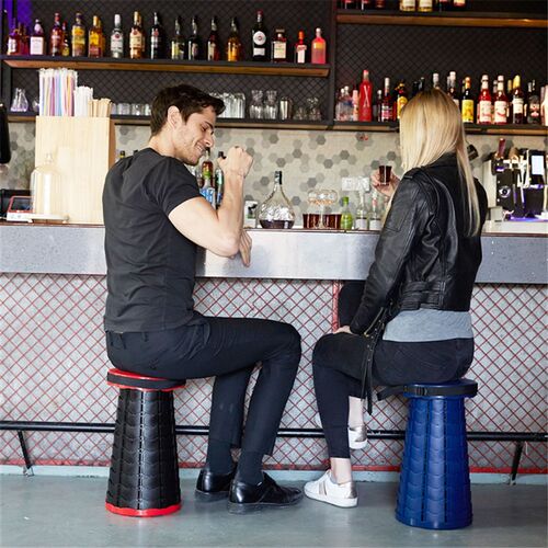 Retractable Stool Portable Camping Foldable Chair Telescopic