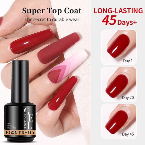 Nail art functional glue set 15ml base glue sealing layer