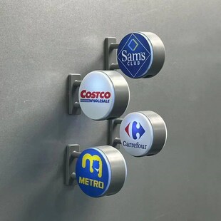 3d Magnetic Fridge Stickers Convenience Store Magnets Light