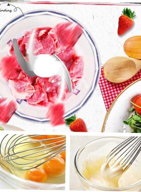 electric hand immersion blender food processor chopper mixer
