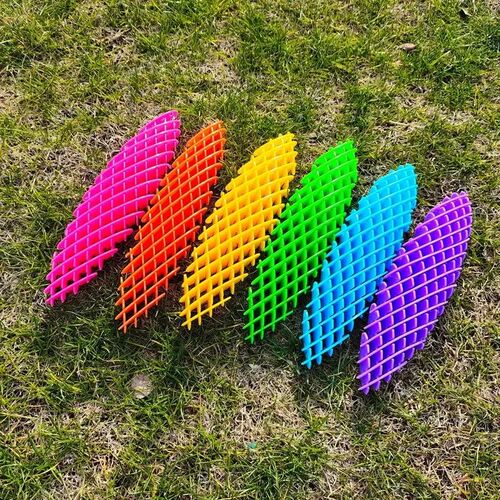 Fidget Toy Big Green Worm Shaped Fidget Unpacking Morphing W