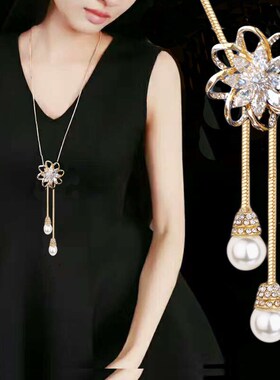Famous Fringed Flower Sweater Chain Womens Japanese And Kor