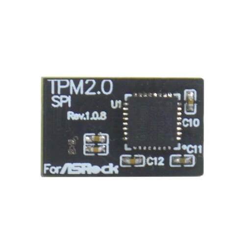 TPM 2.0 Module 14 Pin Security Module Components