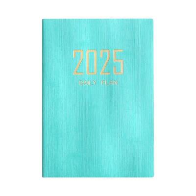 A5 2025 Agenda Book with Calendar English Daily Weekly Month