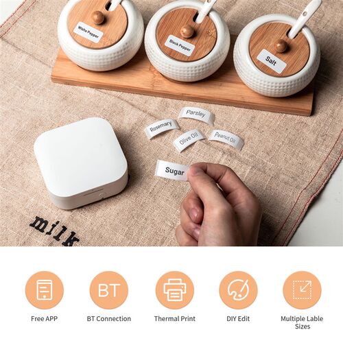 Portable Q30 Label Maker Machine Mini Pocket Thermal Printer