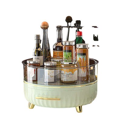 Large Capacity Kitchen Seasoning Rotating Rack Multifunction