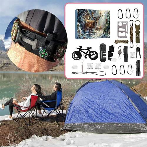Survival Kit Advent Calendar 2024 Survival Tools Christmas C