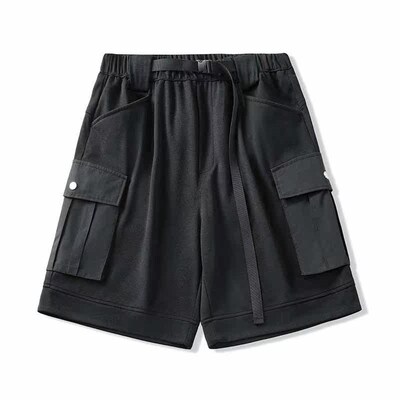 Muqiu Mens Wear  Five-point Tooling Shorts Mens Fashion