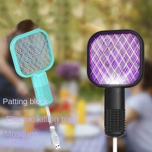 Pest Control USB Mosquito Swatter Trap Electric Shock Insect
