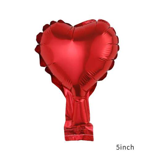 50pcs 5inch Foil Star Balloons Heart balloon Wedding Decorat
