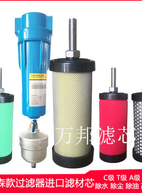 CTH汉款森款精密滤芯E9E7E5-20压缩空气管道除水除油除尘
