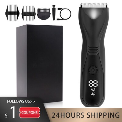 Body Hair Trimmer for Men Electric Balls Trimmer Body Groome