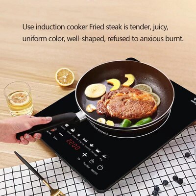 English induction cooker Sensor Touch Portable Cooktop 2200W