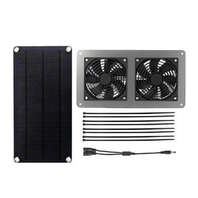 Exhaust Fan 10W 12V For Office Outdoor Dog Chicken House