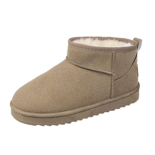 Snow Boots for Women Plus Size Thick Sole Warm and FurrySnow