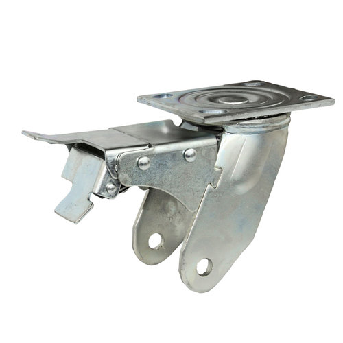 林春系寸重型轴铁芯PU刹车万向轮承载300KG脚轮-WJT51-SC1