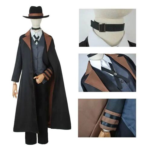 Bungou Stray Dogs Men Women Nakahara Chuuya Cosplay Costume