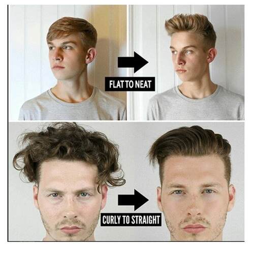 Mens Quick Hair Beard Straightener Styler Comb Electric New