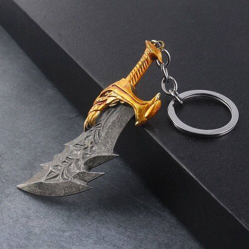 New God of War 4 Kratos Sword Keychain Pendant Keyring Jewel