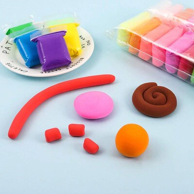 36 Colors Air Dry Plasticine Modeling Clay Educational 5D To