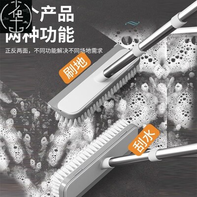 bathroom long handle brush tile floor cleaning broom mop