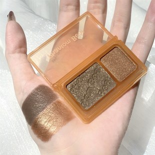 Eye Glit Shadow Palette Green Eyeshadow Neon Glit Shiny Red