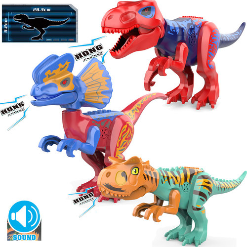 Jurassic 2 Building Blocks World Dinosaurs Figures Bricks As