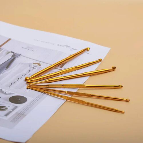 Double Head Aluminum Alloy Sewing Crochet Hook  DIYYarn Clot