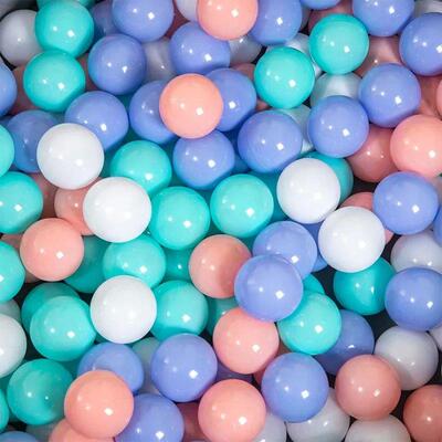 50pcs Colorful Love Star Plastic Ocean Ball Pits Eco-Friendl