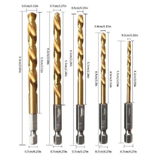 11pcs Screw Extractor Set Drill Bit Stripped Set Extractor