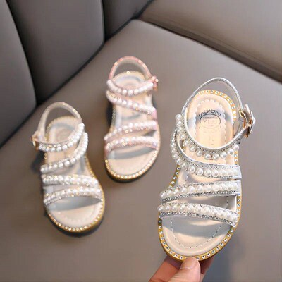 Girl Sandals Summer Fashion Kids Baby Girls Bling Rhinestone