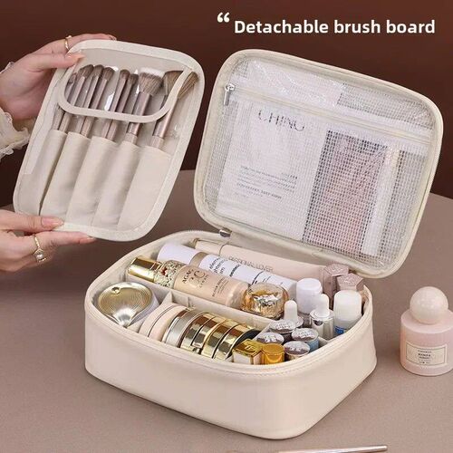 New Womens Cosmetic Bag Portable Storage Bag Large Capacity