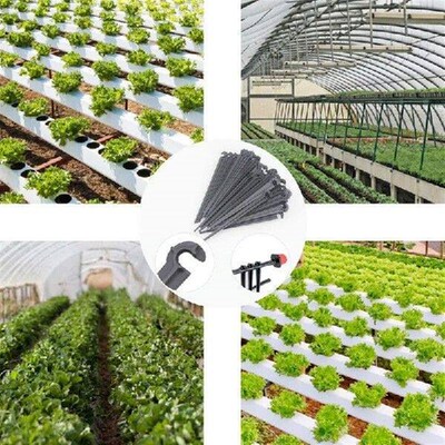 AAAC-Irrigation Drip Support Stakes 1/4 Inch Tubing Hose
