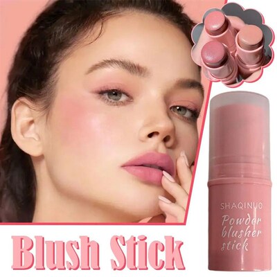 Natural Cheek Blush Stick Moisturizing Blusher Balm Blush Wa