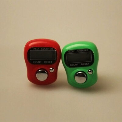 Electronic Digital Finger Ring Tally Counter Hand Held Knitt