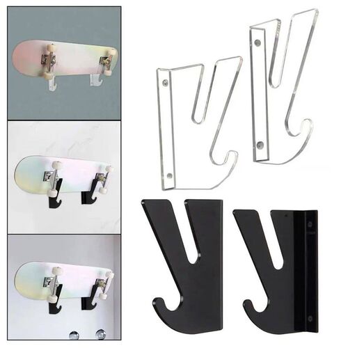 Skateboard Wall Mount Rack Surfboard Holder Bracket Snowboar