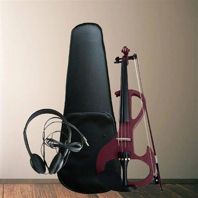 Electric Violin Solid Wood Silent Electric Violin Stringed