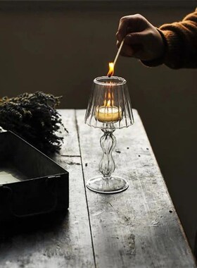 Creative Retro Silver-plated Candlestick Wedding Party Festi