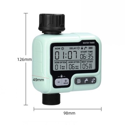 Automatic Irrigator Controller Home Garden Water Timer IPX5