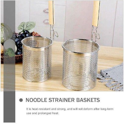Filter Spoon Stainless Steel Food Strainer Mesh Pasta