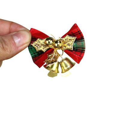 Christmas bow with bell Christmas wreath Christmas tree hang